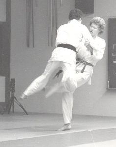 Jens Junge im Judo-Training 1987