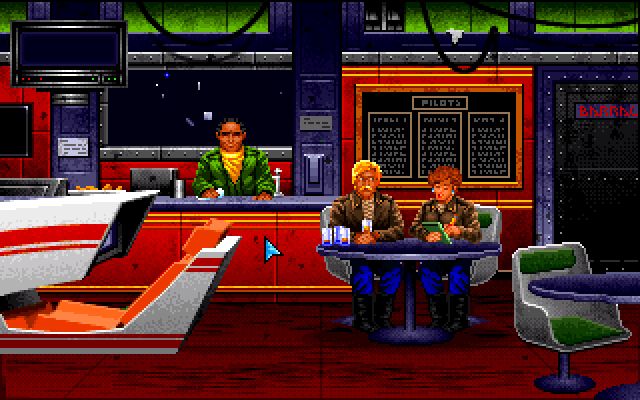 Wing Commander 1, Bar, 1990