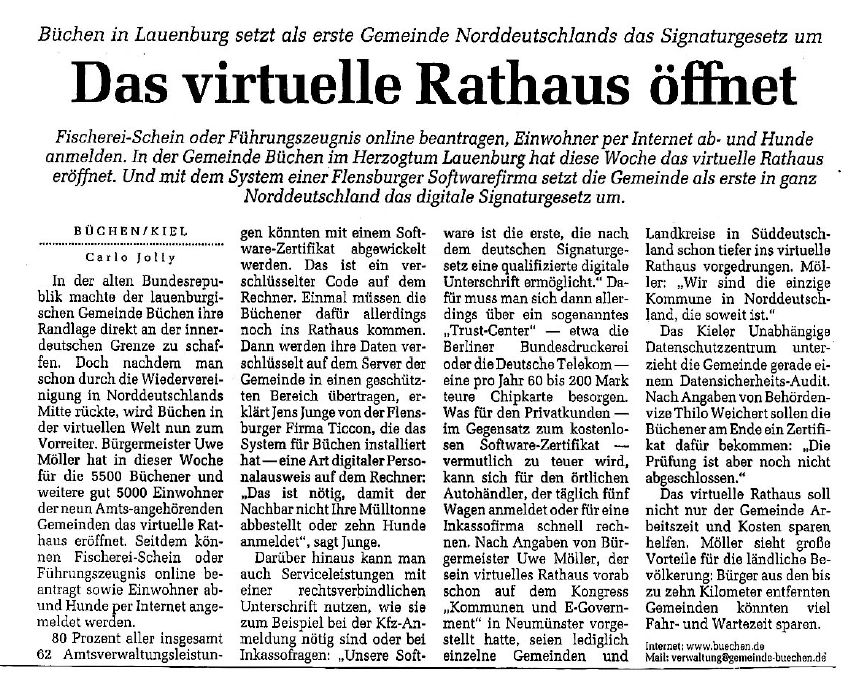 eGovernment: Das virtuelle Rathaus