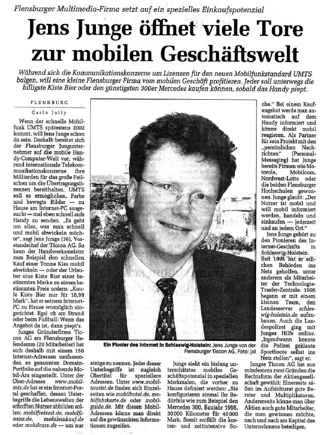 Jens Junge - Mobile Geschäftswelt