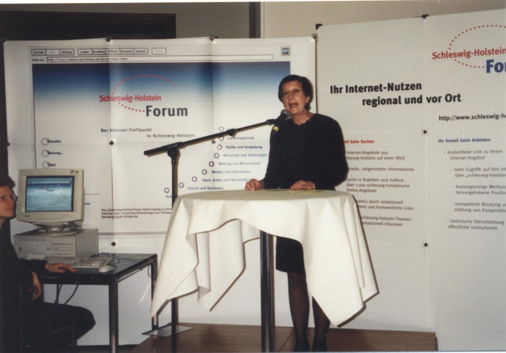 Heide Simonis, Schleswig-Holstein Forum