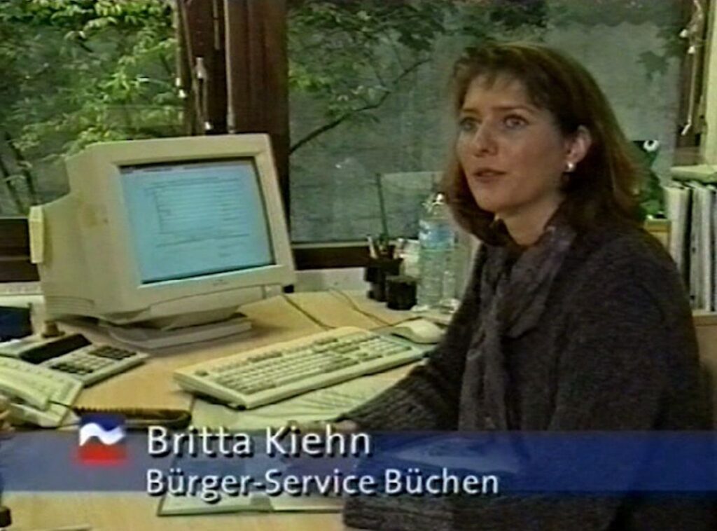 Ticcon eGovernment Gemeinde Büchen Schleswig-Holstein-Magazin am 30.10.2001