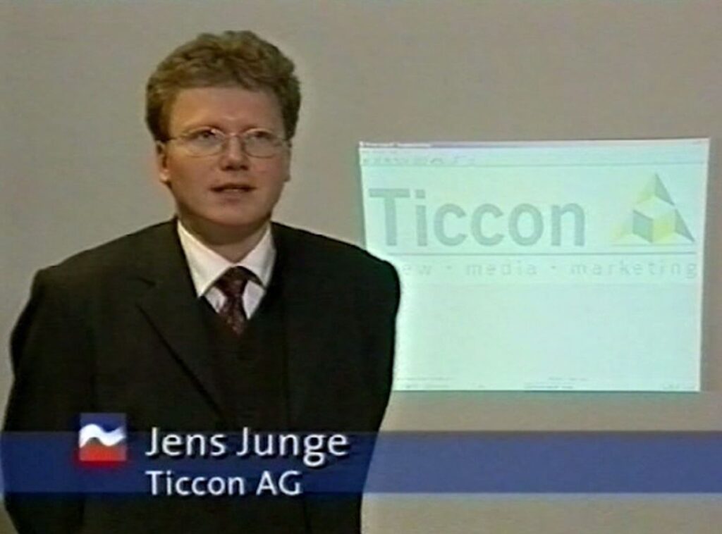Ticcon eGovernment Gemeinde Büchen NDR Schleswig-Holstein-Magazin am 30.10.2001