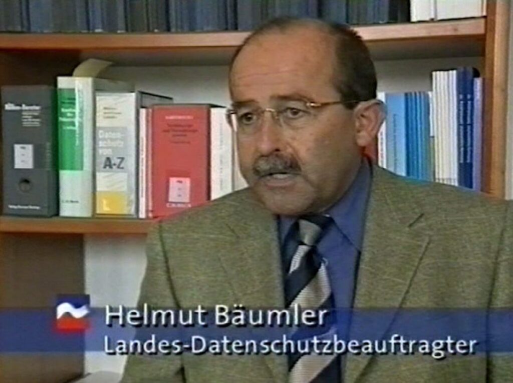 Ticcon eGovernment Gemeinde Büchen NDR Schleswig-Holstein-Magazin am 30.10.2001