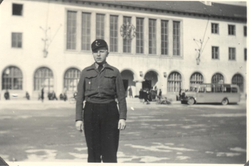 Jürgen Junge, Bahnhof Berchtesgaden in Bayern, 28.02.1943