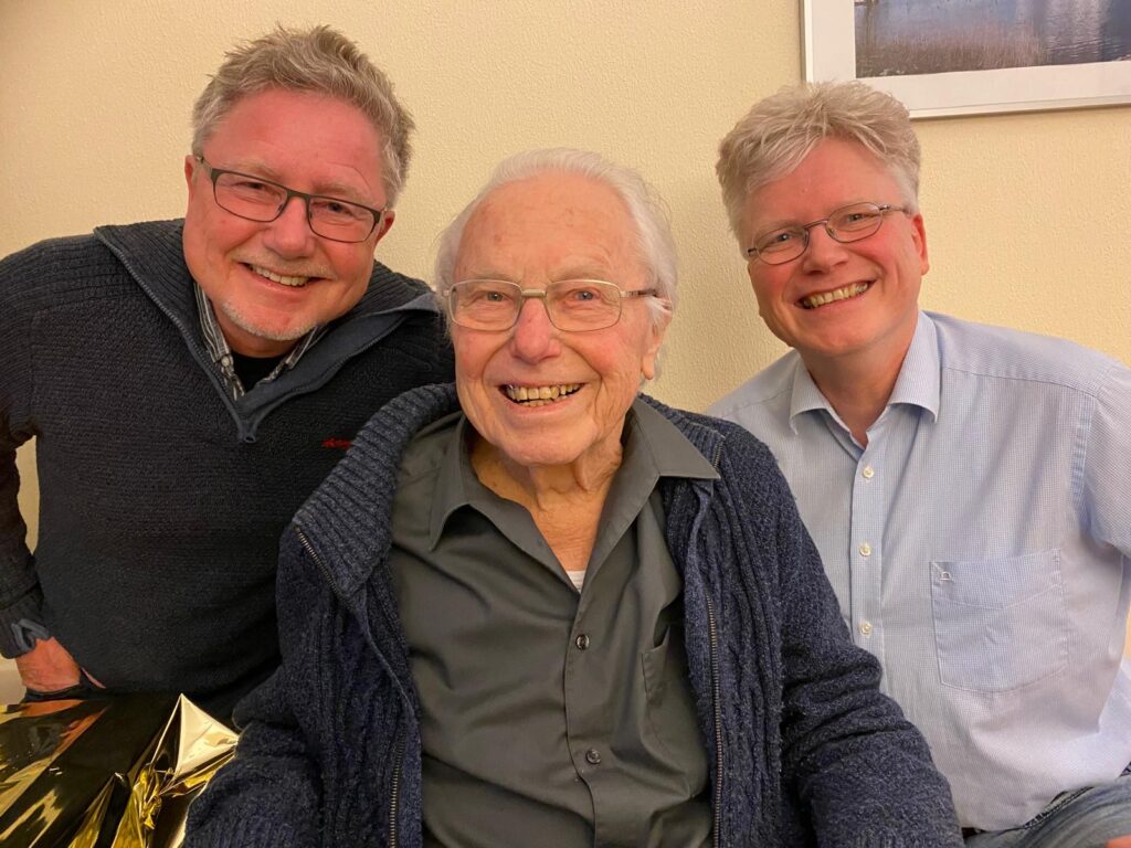 Jörg Junge, Jürgen Junge, Jens Junge, 22.02.2025, 99. Geburtstag