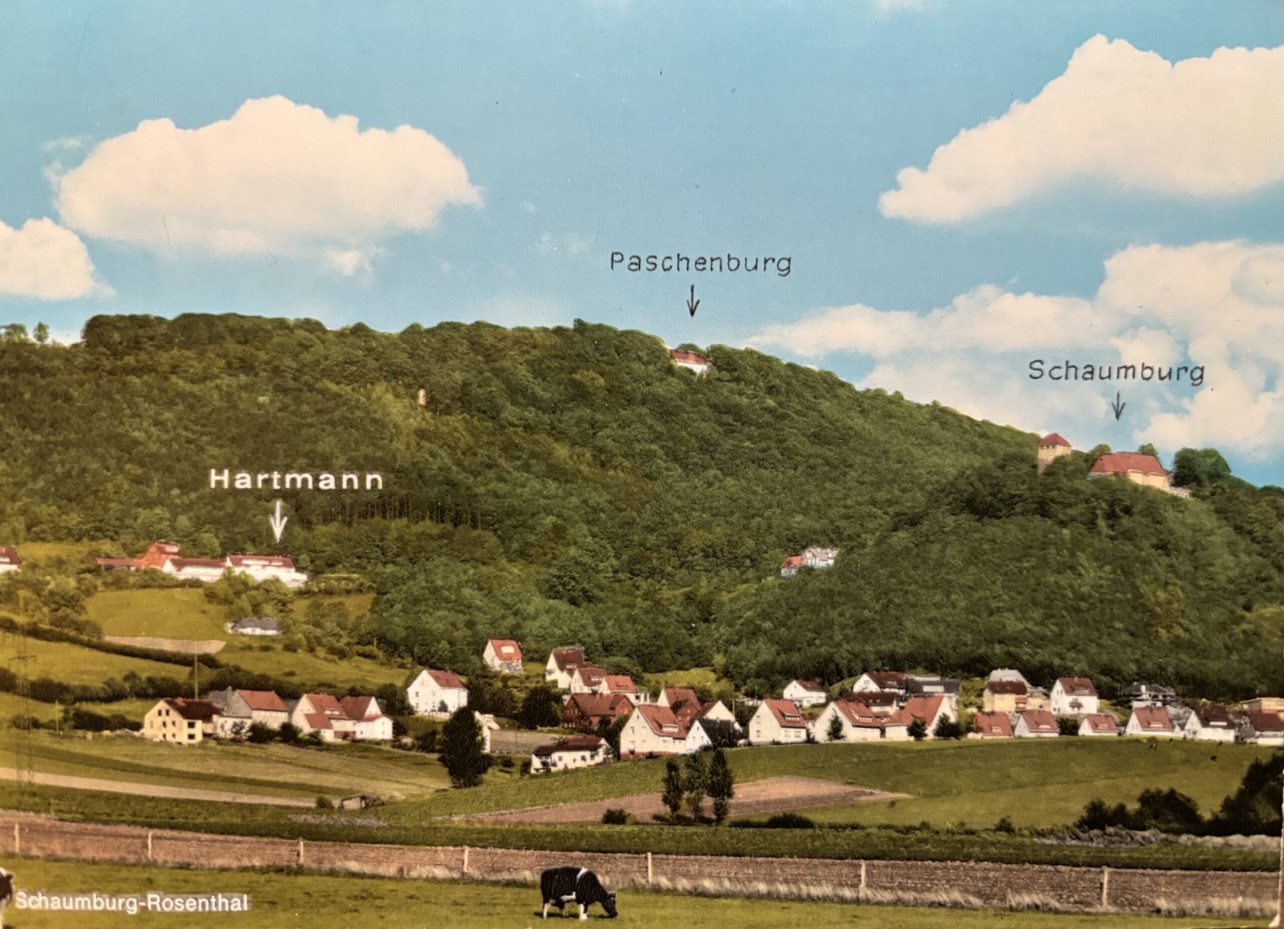 Pension Hartmann in Rinteln, zwischen Paschenburg und Schaumburg