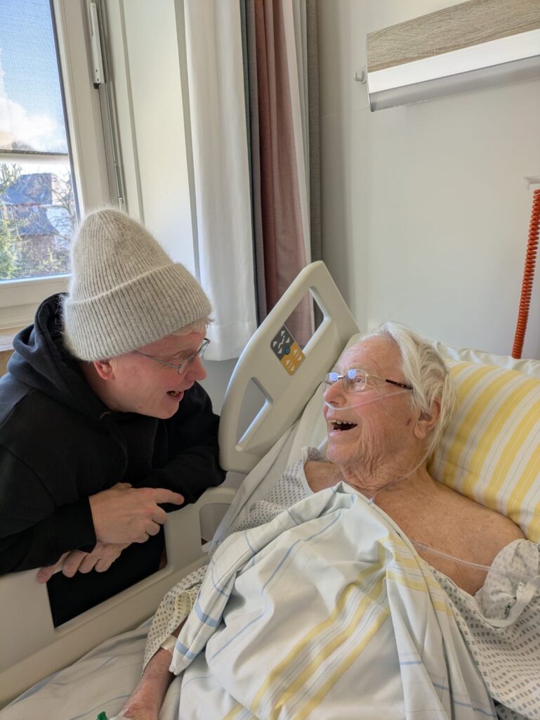 Jürgen Junge, Krankenhaus, DIAKO, Flensburg, letztes Foto, 15. März 2025